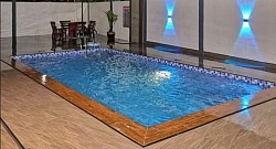 KOLAM F : PRIVACY DENGAN BANGUNAN TEMBUK SIAP DIBINA