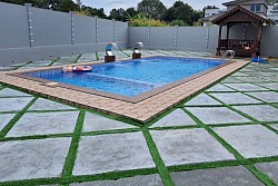 KOLAM G : BAHAGIAN DEWASA DAN KANAK-KANAK SIAP GAZEBO