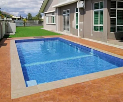 KOLAM K BESERTA TEMBOK